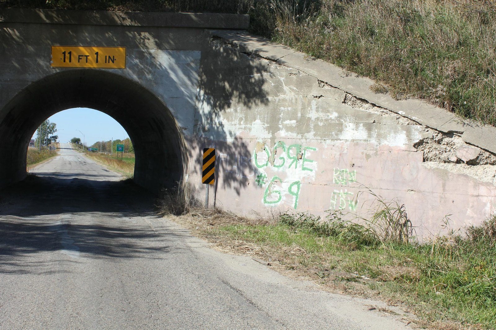 North abutment